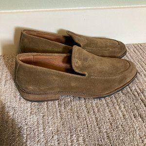 Frye Tan Suede Loafers Size 11